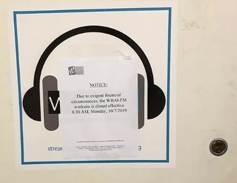 WBAI Shut Down